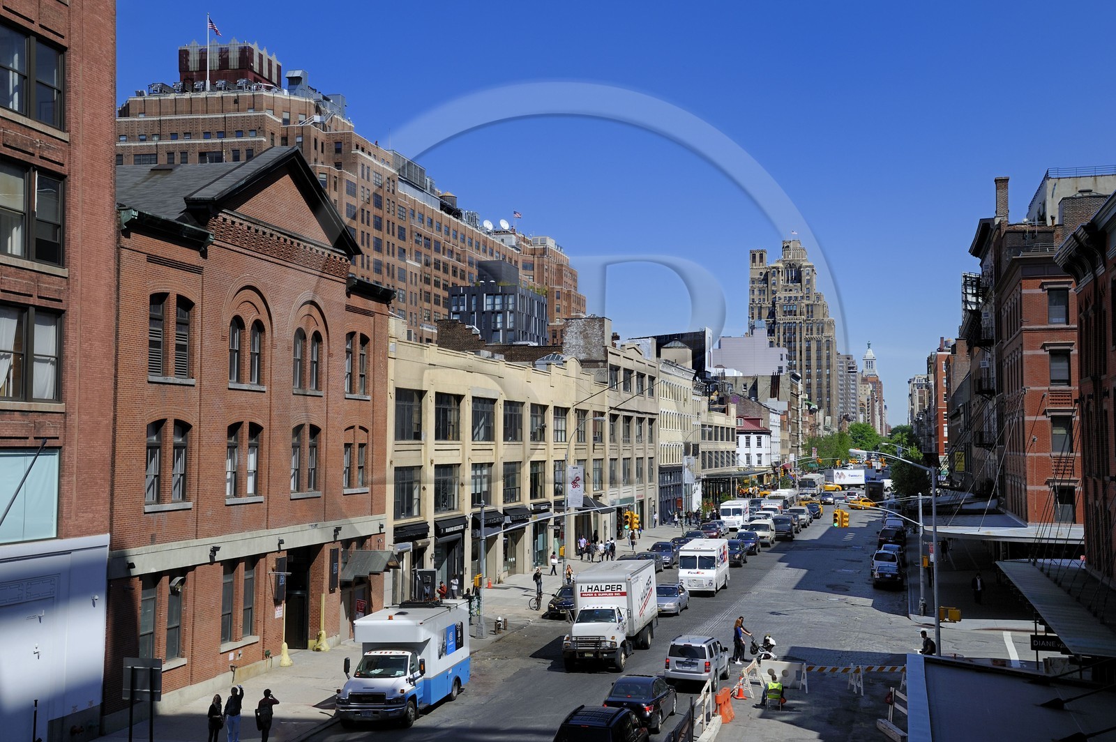Etats-Unis, New York, Manhattan, Meatpacking district (Gansevoort Market), W 14th Street