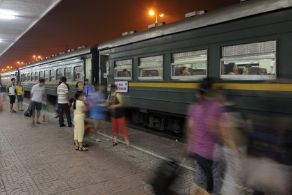 Vietnam, Hanoï, gare centrale