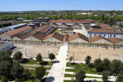 France, Charente (16), Cognac, la maison de Cognac Martell, la maison originale de la société au centre