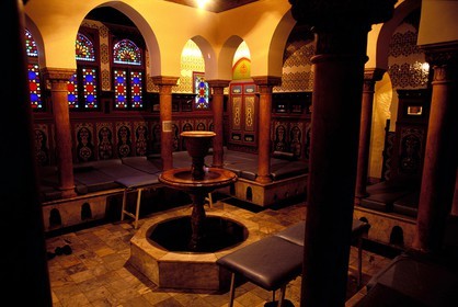 France, Paris (75), le Hammam de la grande Mosquée de Paris