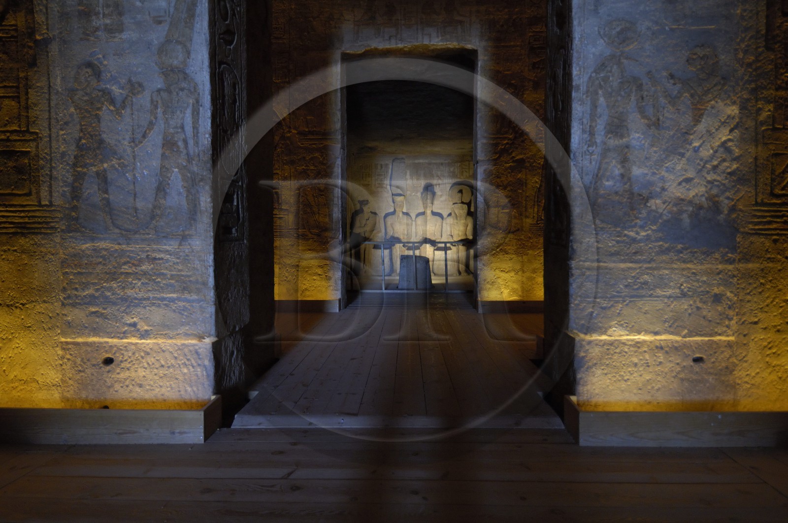 Egypte, Haute Egypte, Nubie, Abou Simbel, site classé Patrimoine Mondial de l'UNESCO, temple de Ramsès II