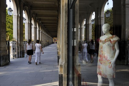 France, Paris (75), Palais Royal, Galerie de Valois