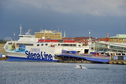 Suède, Västra Götaland, le port de Göteborg (Gothenburg)