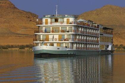 Egypte, Haute Egypte, Nubie, Lac Nasser, croisière sur le lac à bord du bateau Qasr Ibrim