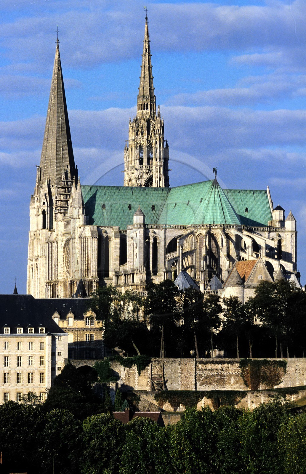 France, Eure-et-Loir (28), Chartres, cathédrale Notre-Dame de Chartres classée Patrimoine Mondial de l' UNESCO