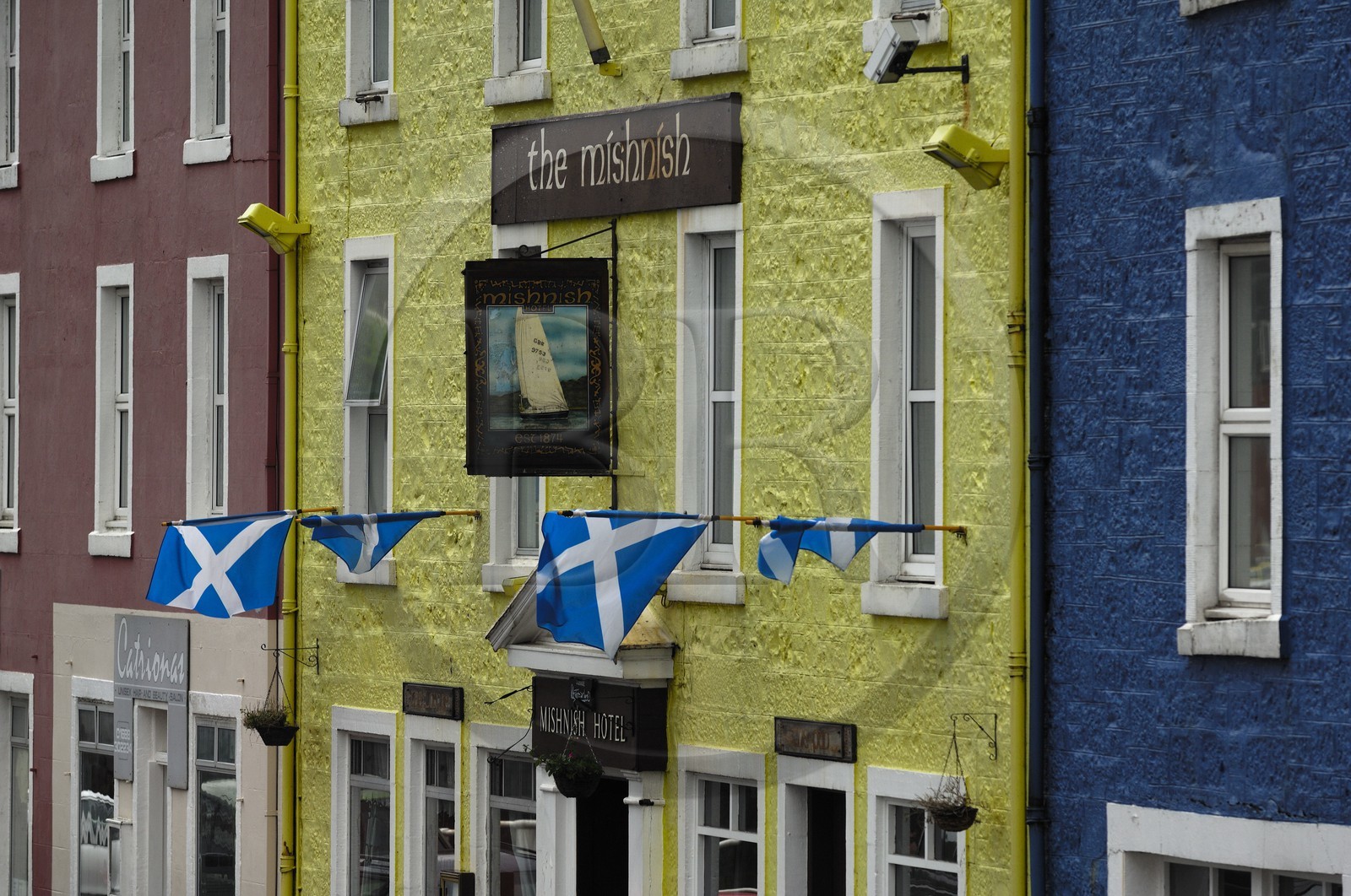 Royaume-Uni, Ecosse, Highland, Hébrides intérieures, Ile de Mull, Tobermory, the Mishnish hotel et pub
