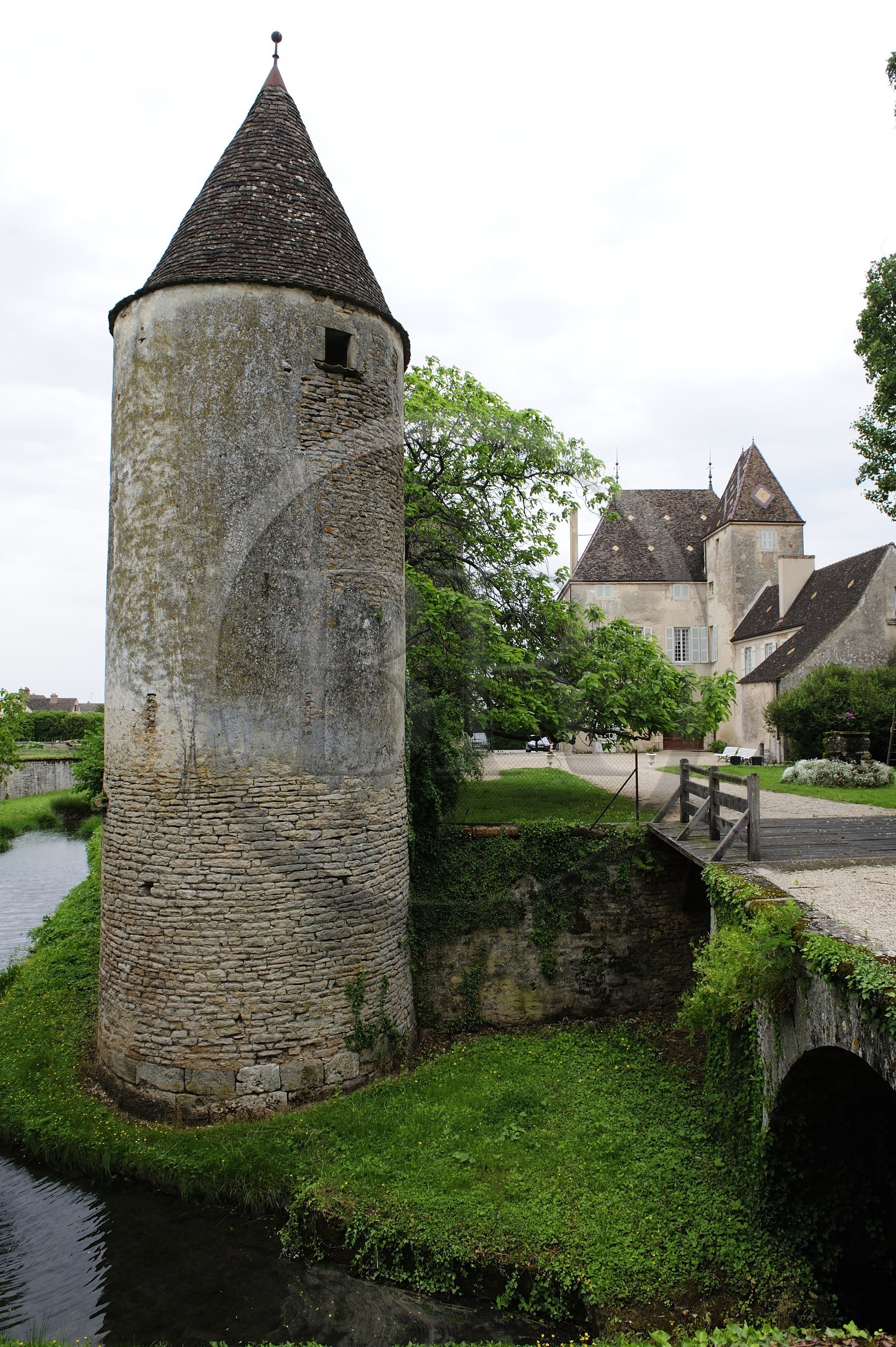 France, Côte d'Or (21), Chorey-les-Beaune, maison d'hôtes au château