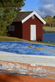 Sweden, Västra Götaland, Koster Islands, Sydkoster, Bergdalen pier