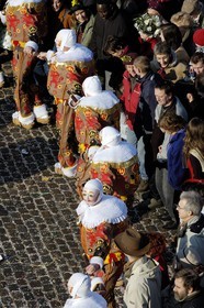 Belgique, Wallonie, carnaval de Binche, Gilles de Binche