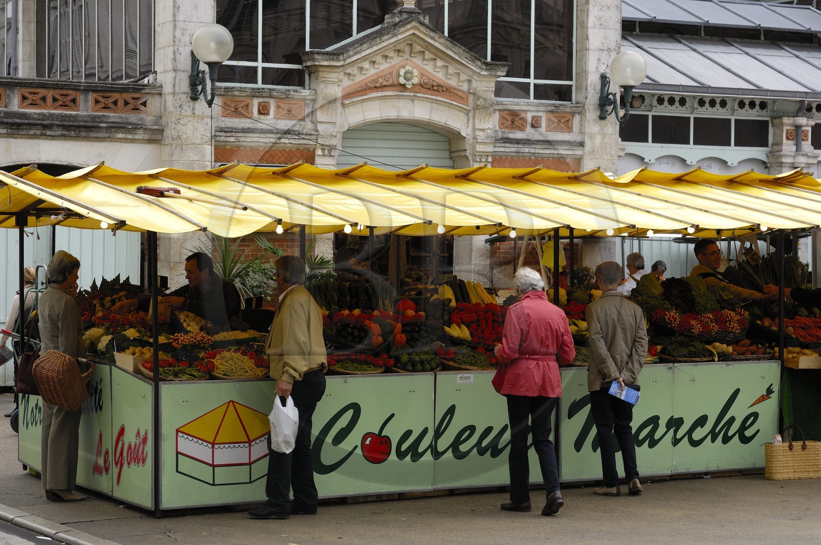 France, Charente-Maritime (17), La Rochelle, le marché