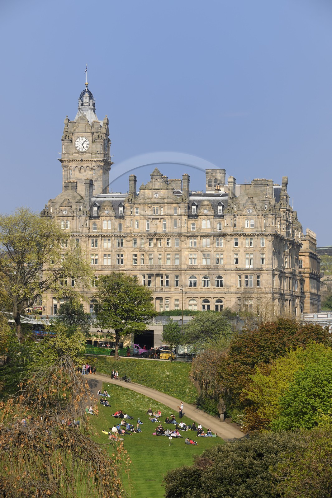 Royaume-Uni, Ecosse, Edimbourg, West Princes street gardens