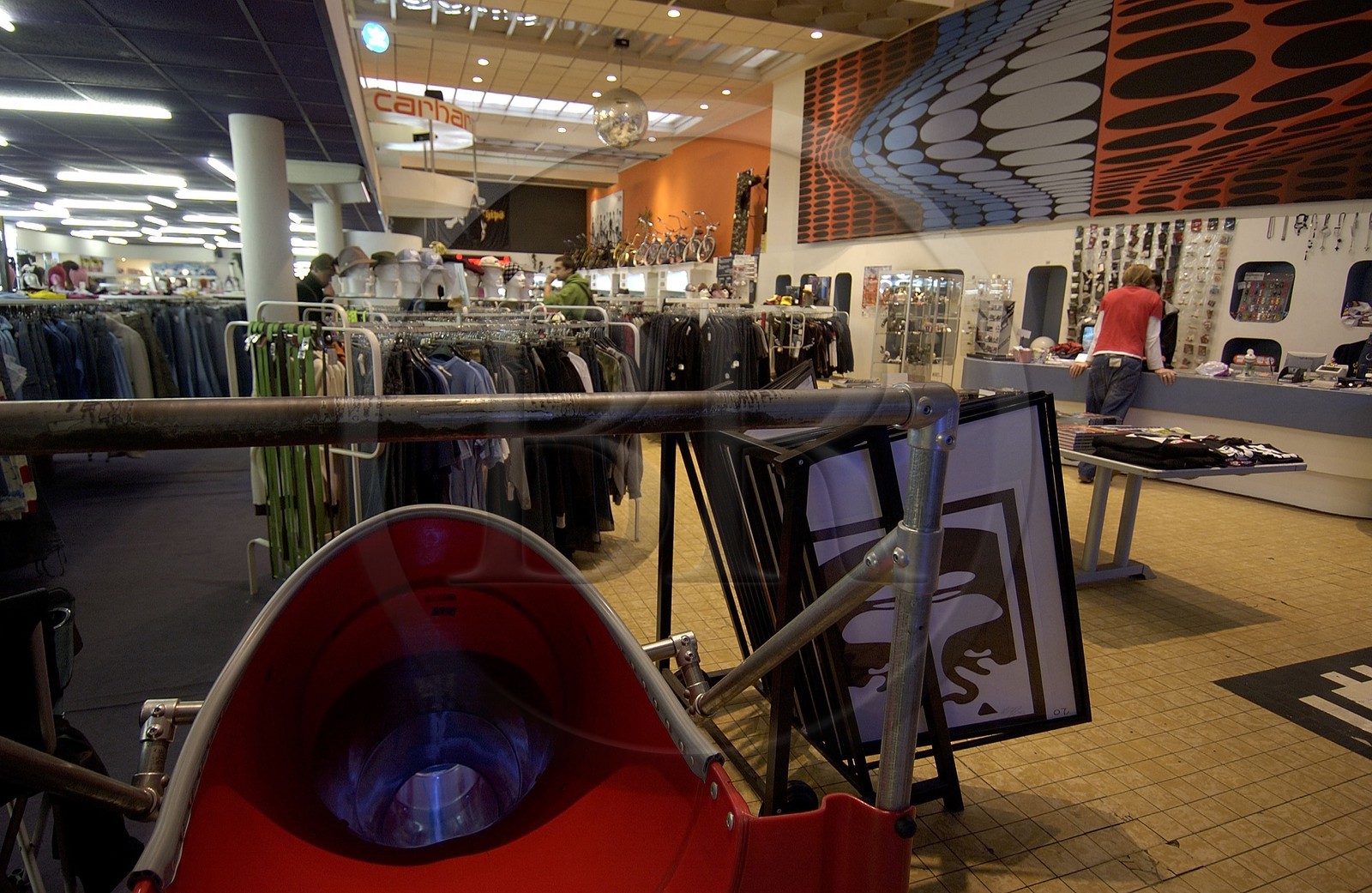 Belgium, Flanders, Antwerp (Antwerpen), trendy clothing shop