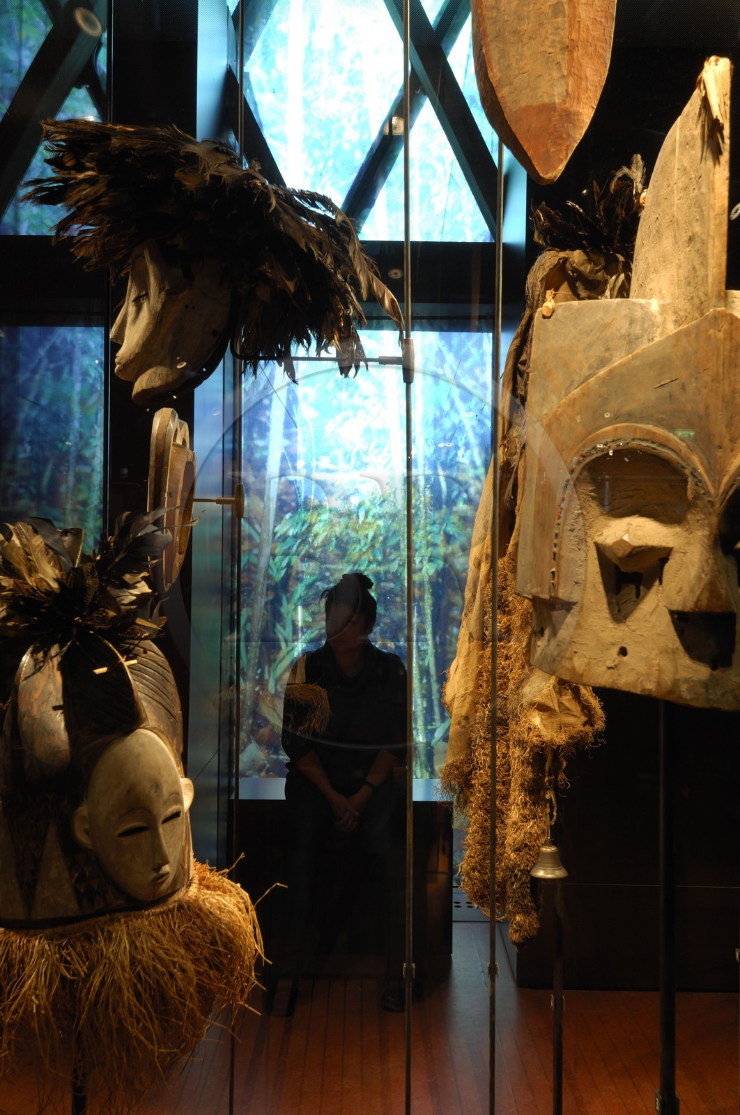 France, Paris (75), le musée des Arts Premiers, musée du quai Branly
