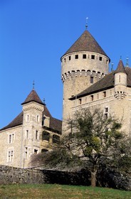 France, Haute Savoie, Lovagny, Montrottier castle