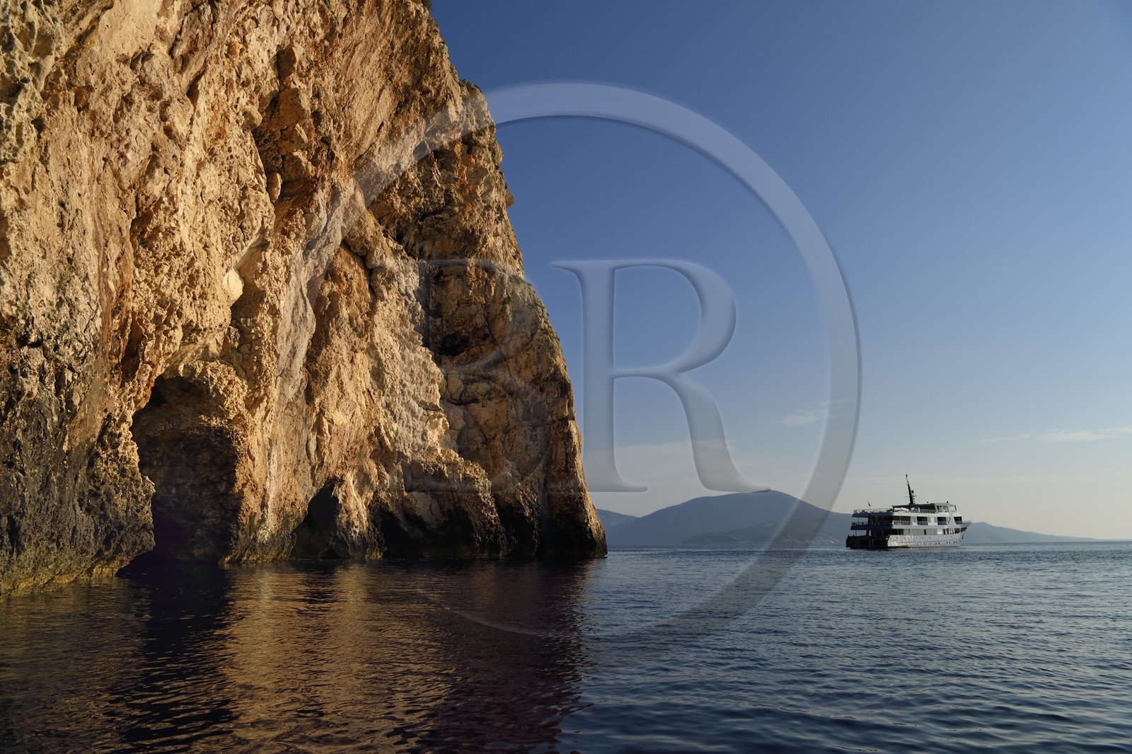 Croatie, Dalmatie, cote dalmate, Ile de Bisevo,