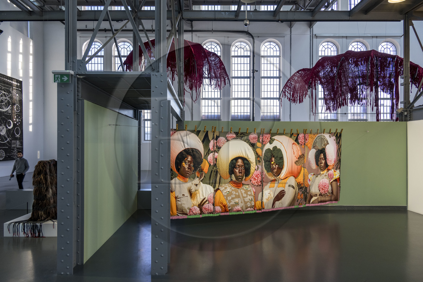 Portugal, Lisbonne, quartier de Belem, MAAT (Musée d'Art, Architecture et Technologie ou Museu de Arte, Arquitetura e Tecnologia) sur les bords du Tage, musée de l'électricité et expositions d'art moderne dans l'ancienne centrale thermique Central Tejo