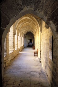 France, Gard (30), Villeneuve-lès-Avignon, l' église ouverte du Val-de-Bénédiction