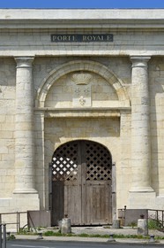 France, Charente-Maritime, La Rochelle, the Porte Royale (Royal Gate) built between 1706 and 1723
