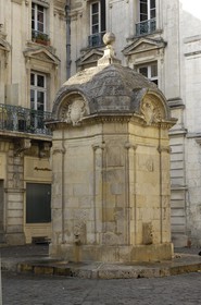 France, Charente-Maritime (17), La Rochelle, la fontaine du Pilori