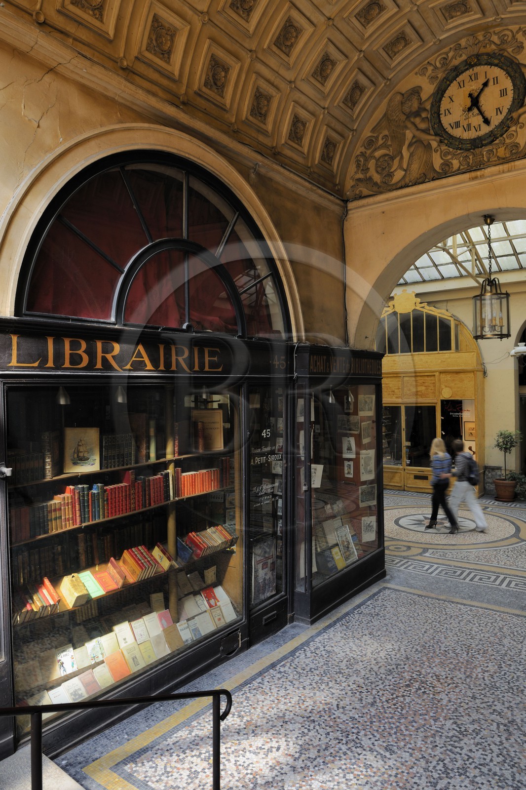 France, Paris (75), librairie dans la Galerie Vivienne