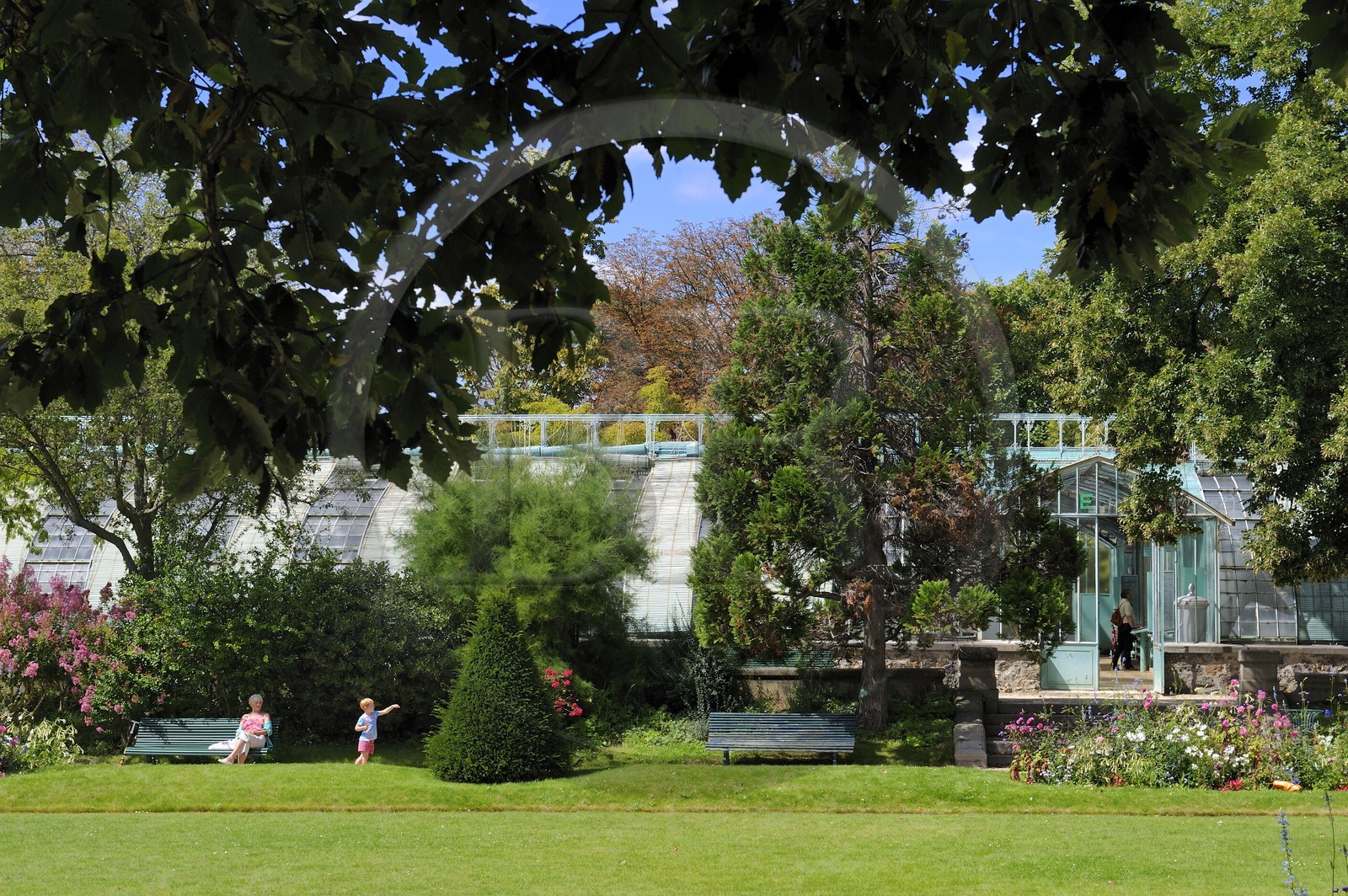 France, Paris, Jardin des Serres d'Auteuil, botanical garden set within a major greenhouse complex