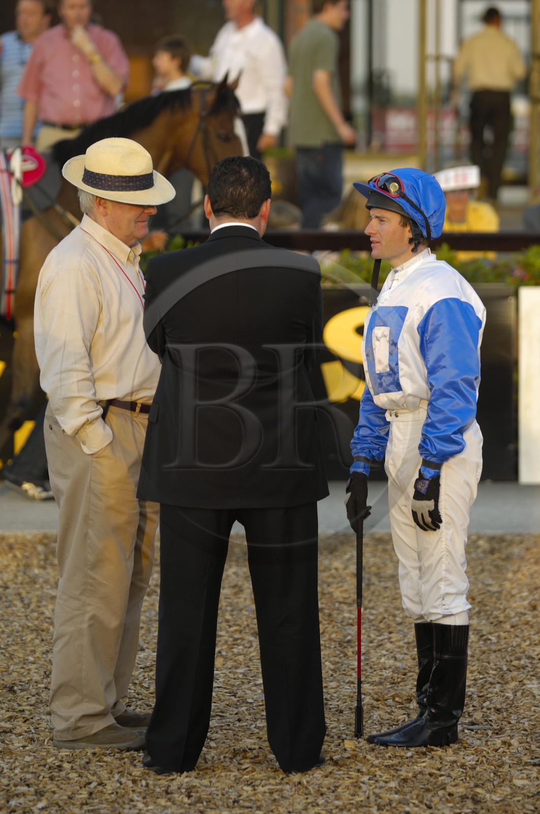 Republic of Ireland, County Meath, Ratoath, Fairyhouse racecourse, a jockey