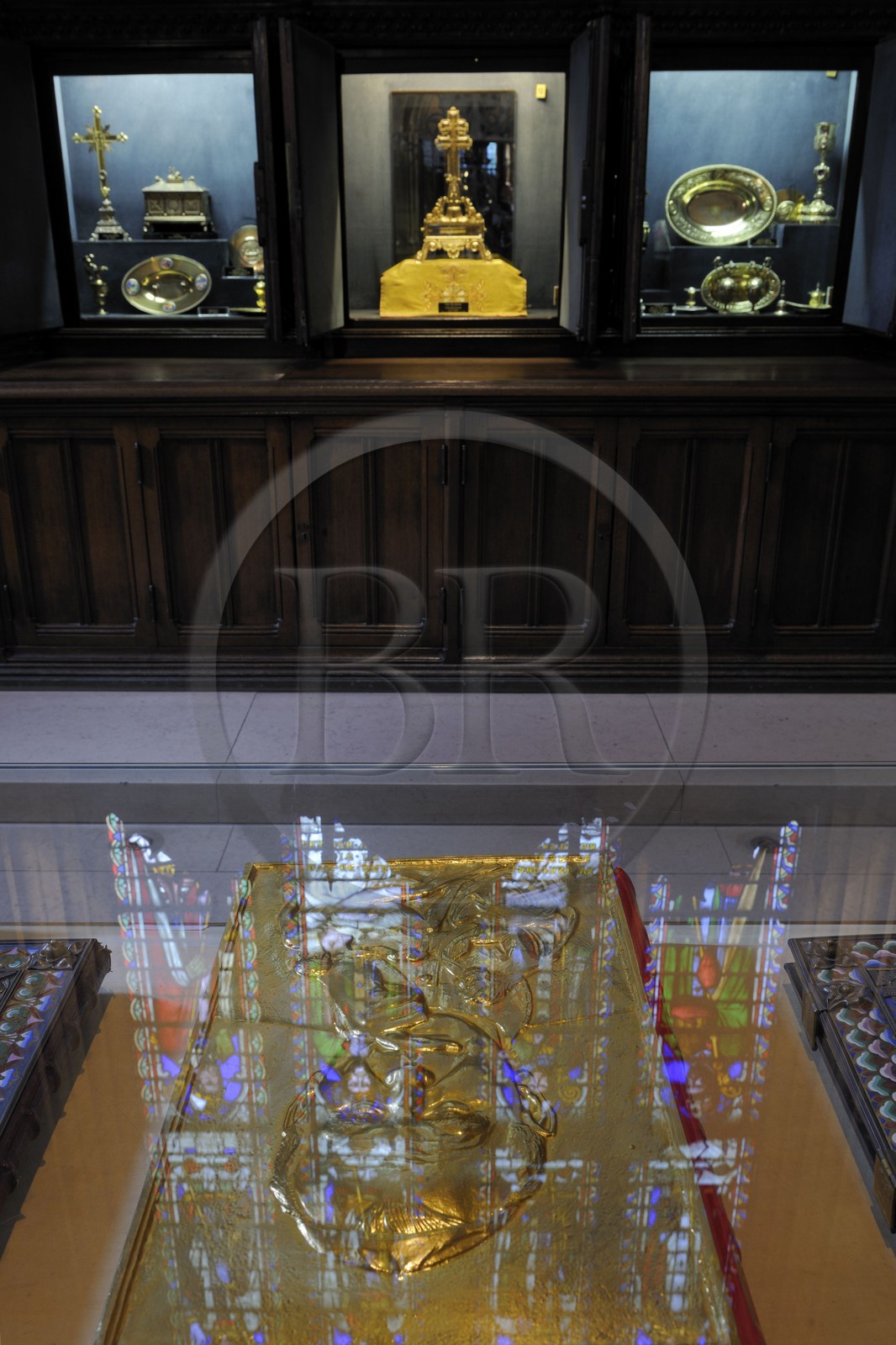 France, Paris (75), île de la Cité, la cathédrale Notre-Dame-de-Paris, la sacristie du chapitre et salle du Trésor