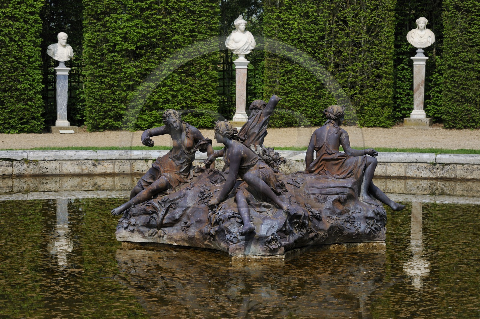 France, Yvelines, Chateau de Versailles, listed as World Heritage by UNESCO, the Grand Trianon park