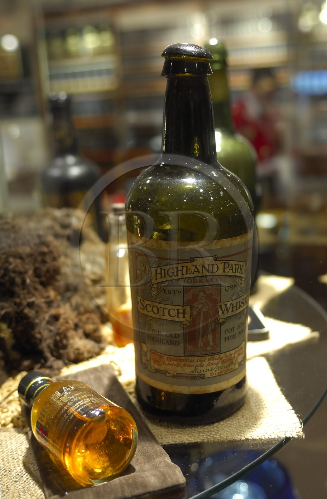 Royaume-Uni, Ecosse, Iles Orcades, Kirkwall, distillerie de whisky Highland Park