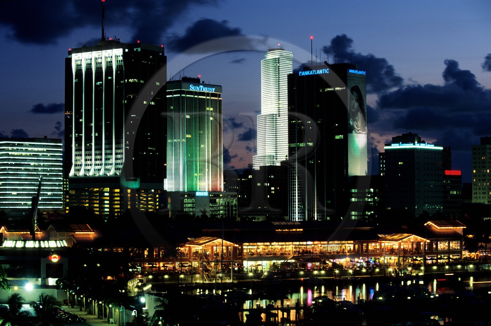 Etats-Unis, Floride, Miami, gratte-ciel du centre-ville