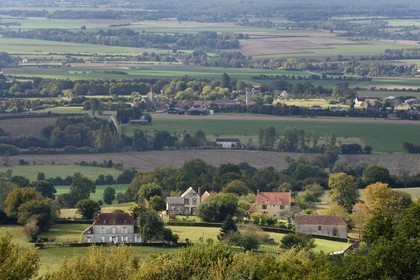 France, Orne (61), Pays d'Auge, la campagne à  Louvières-en-Auge