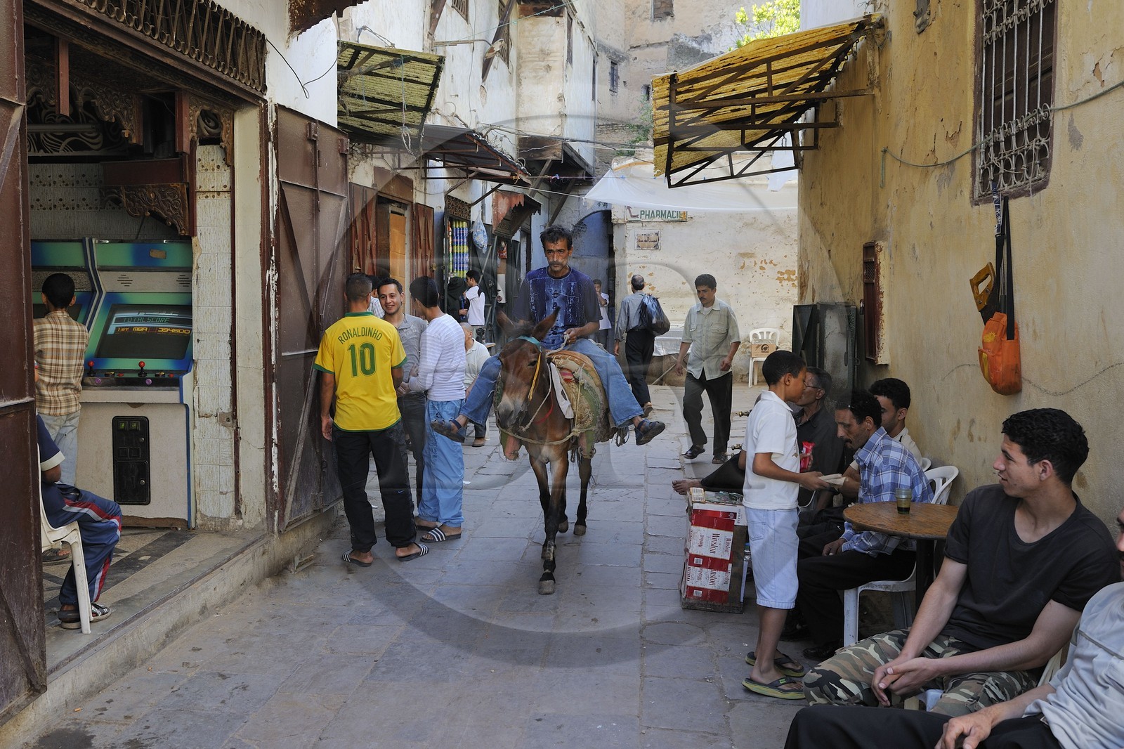 Morocco, Middle Atlas, Fez, Imperial City, Fez El Bali, medina listed as World Heritage by UNESCO, Chouara, Andalous district