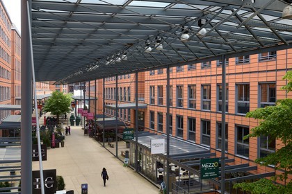 France, Rhône (69), Lyon, la Cité Internationale conçu par l'architecte Renzo Piano