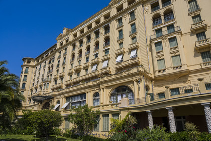 France, Alpes-Maritimes (06), Menton, l'ancien palace l'Imperial (1913) transformé en appartements privés