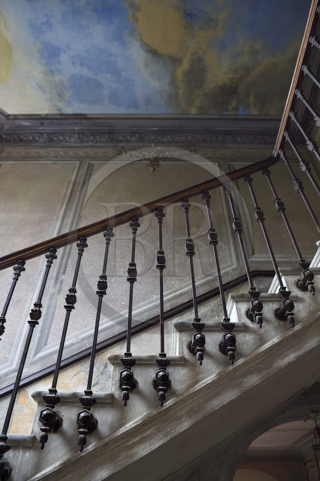France, Corse-du-Sud (2A), Ajaccio, quartier dit des étrangers, ancien Cyrnos Palace sur le cours du Général-Leclerc