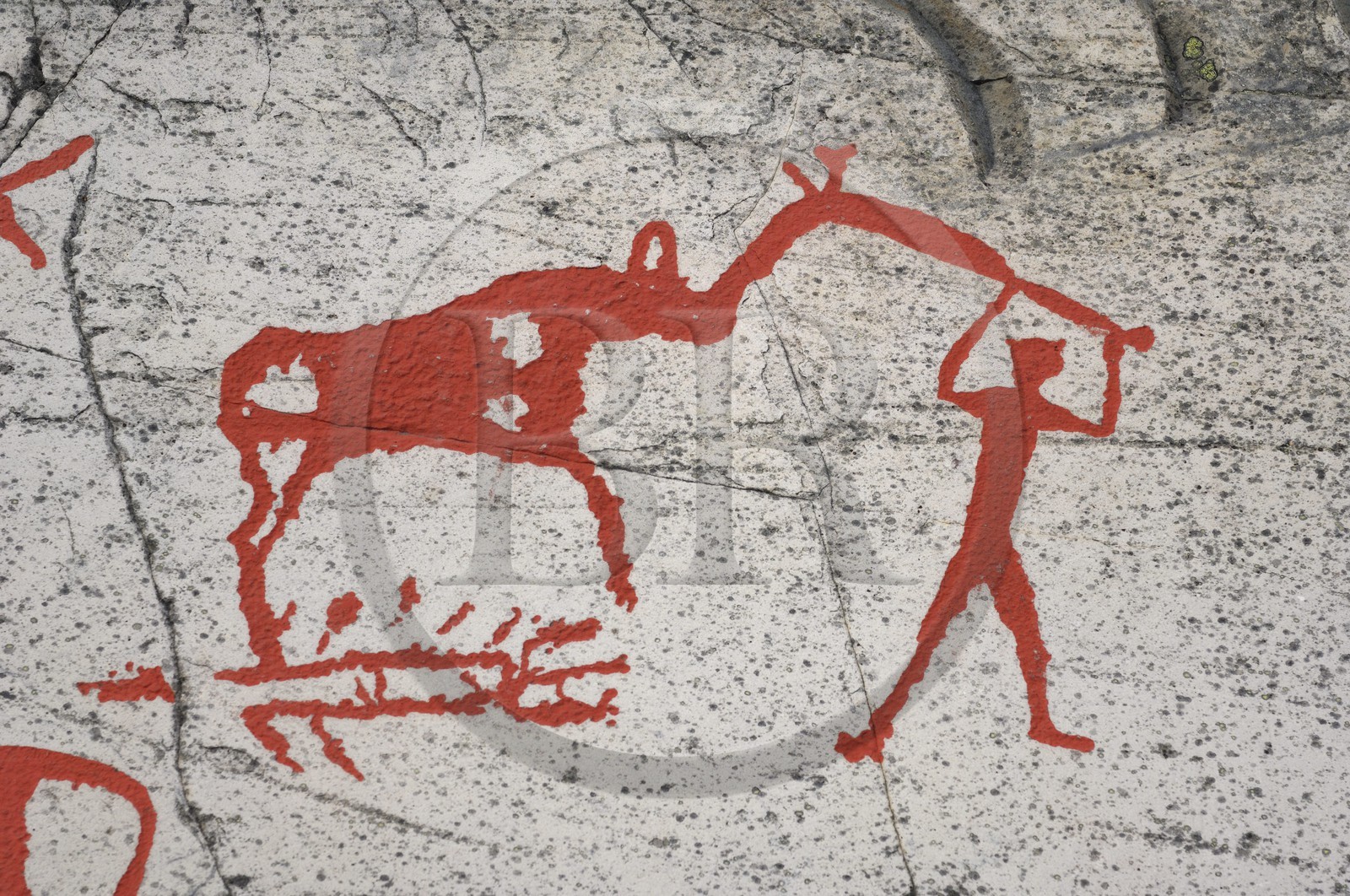 Norvège, Laponie, région du Finnmark, Alta, site des gravures rupestres, classé Patrimoine Mondial de l' UNESCO