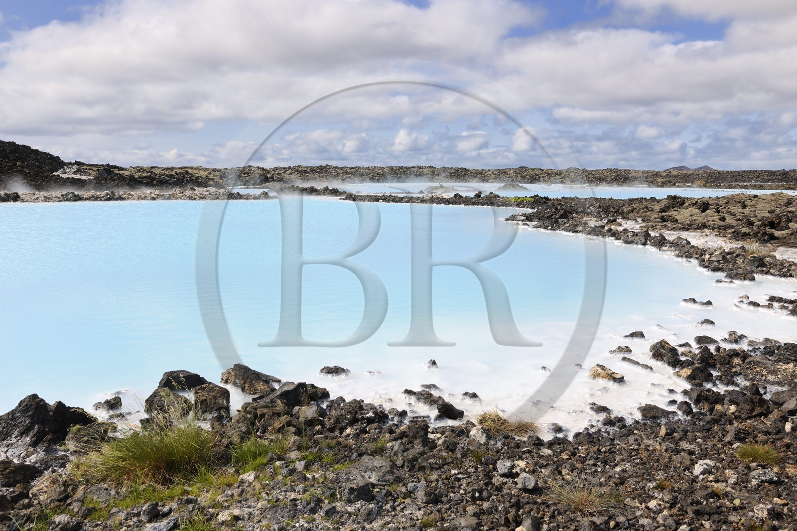 Islande, Grindavik, le Blue Lagoon (Usine géothermique)