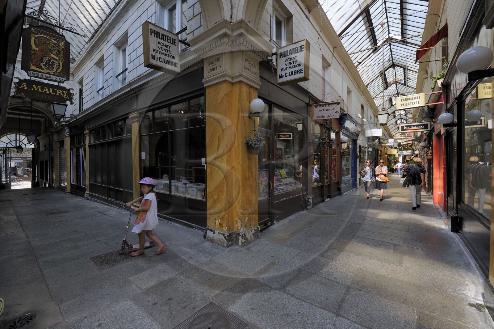 France, Paris (75), Passage des Panoramas