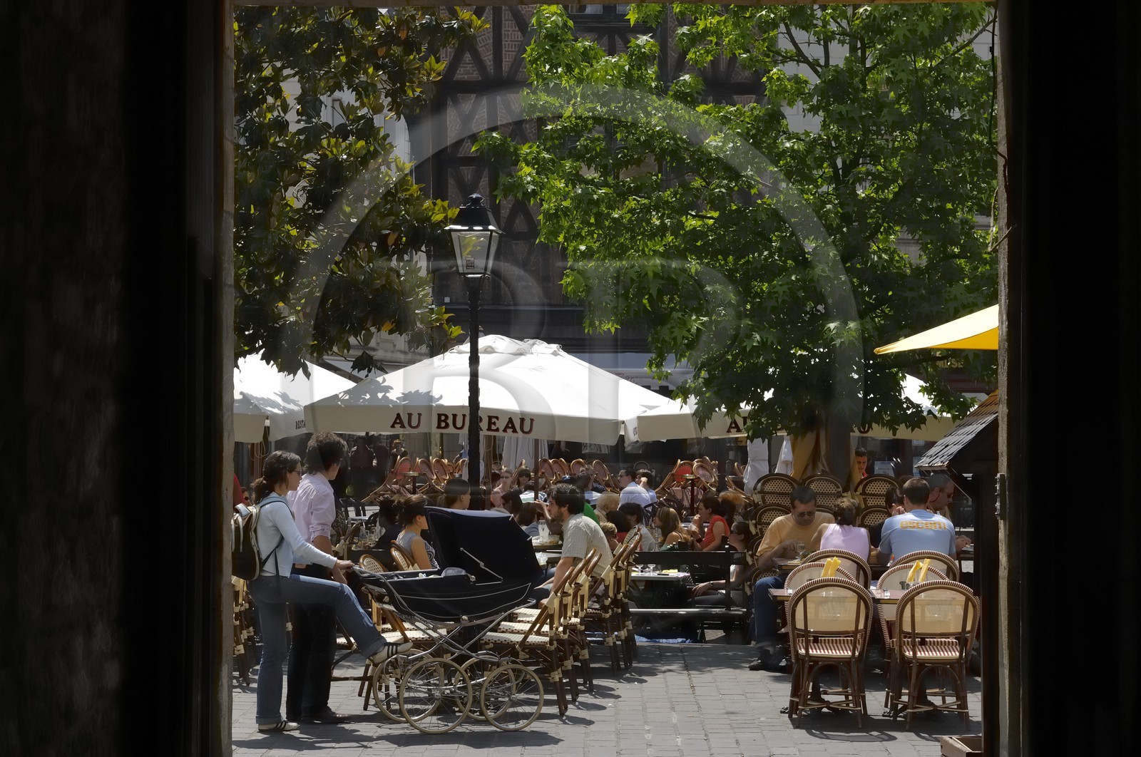 France, Indre et Loire, Tours, Place Plumereau