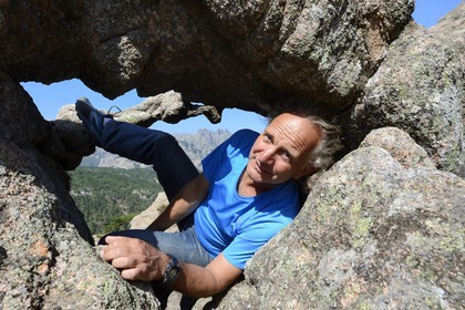 France, Corse du Sud, Alta Rocca, massif of Bavella, Henri Santoni