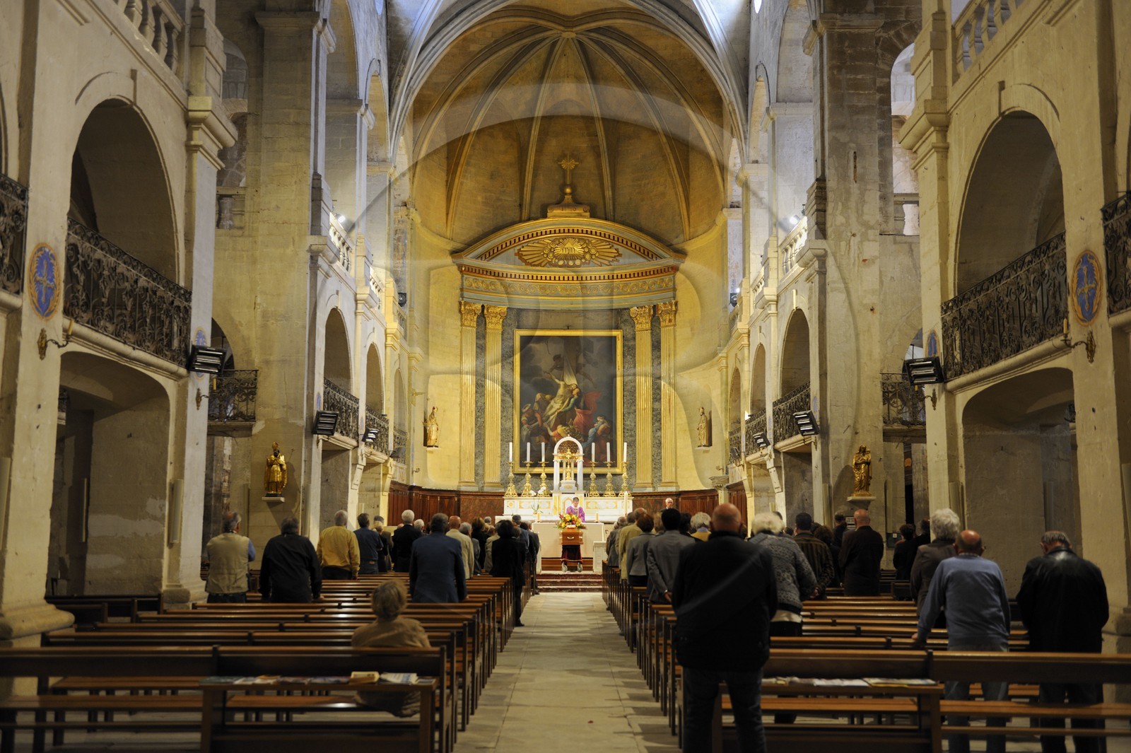 France, Gard (30), Uzès, cathédrale Saint-Théodorit