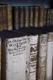 République Tchèque, Prague, centre historique classé Patrimoine Mondial de l'UNESCO, quartier de Strahov, bibliothèque du Monastère de Strahov, bibliothèque philosophique