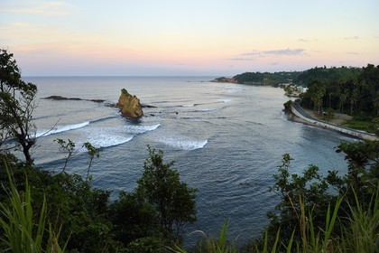 Caraïbes, Ile de la Dominique, baie de Calibishie sur la côte Nord