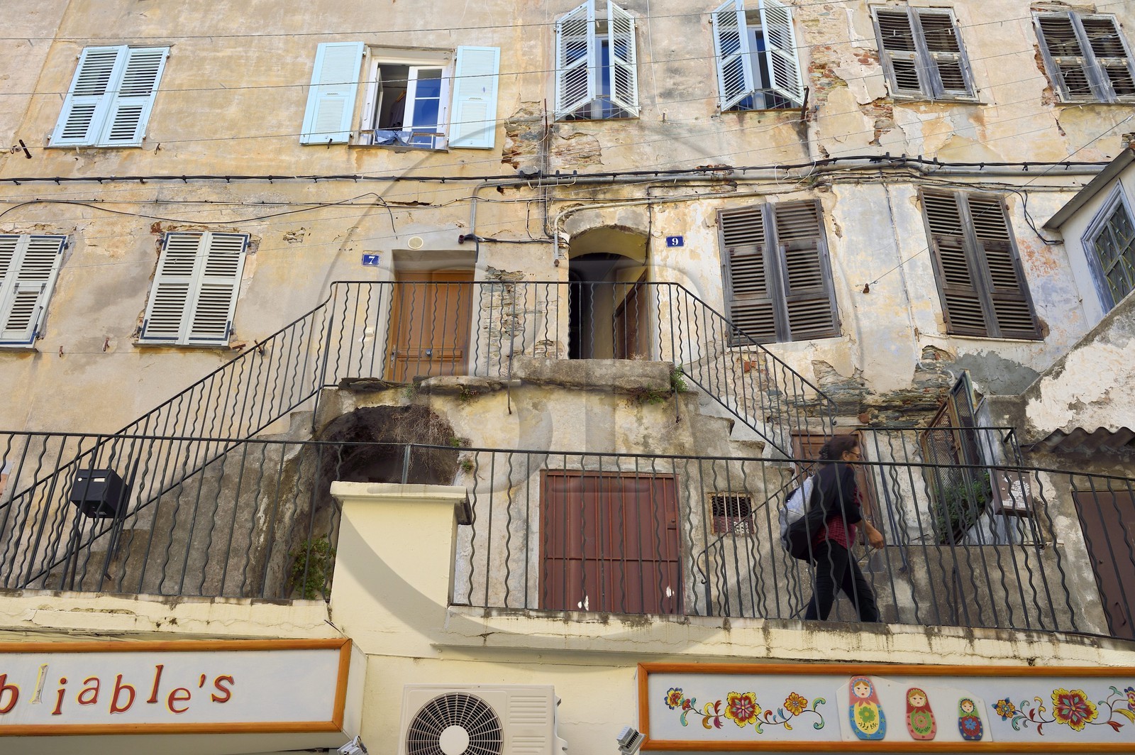 France, Haute Corse, Bastia, Palazzo Cardi in the rue des Terrasses
