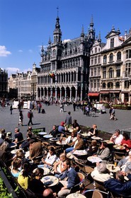 Belgique, Bruxelles, le centre historique, la Grand Place classée Patrimoine Mondial de l'UNESCO, la Maison du Roi