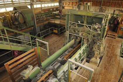 France, Moselle, Abreschviller Sciages sawmill