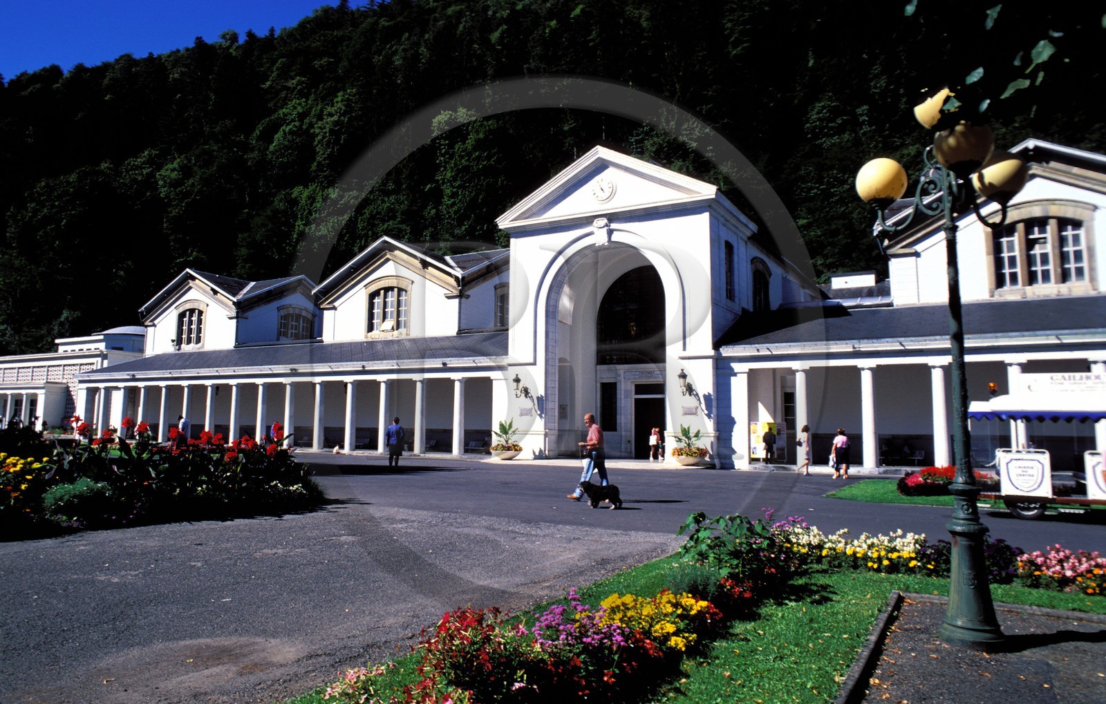 France, Haute Garonne, Bagneres de Luchon water cures