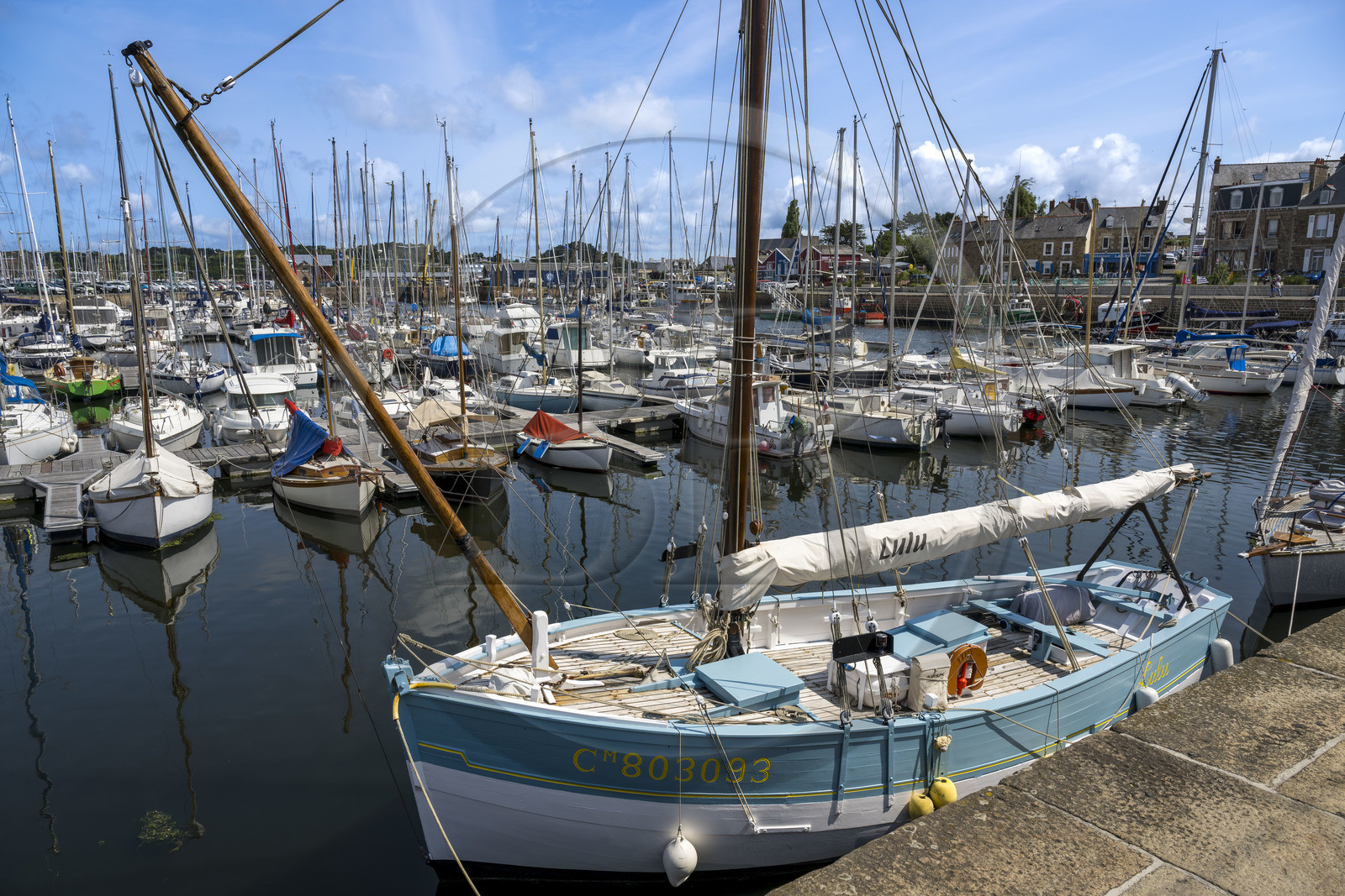France, Côtes d'Armor (22), Paimpol, le port de pêche