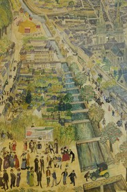 France, Finistère (29), Quimper, musée des Beaux Arts, le terrain bouche à balle