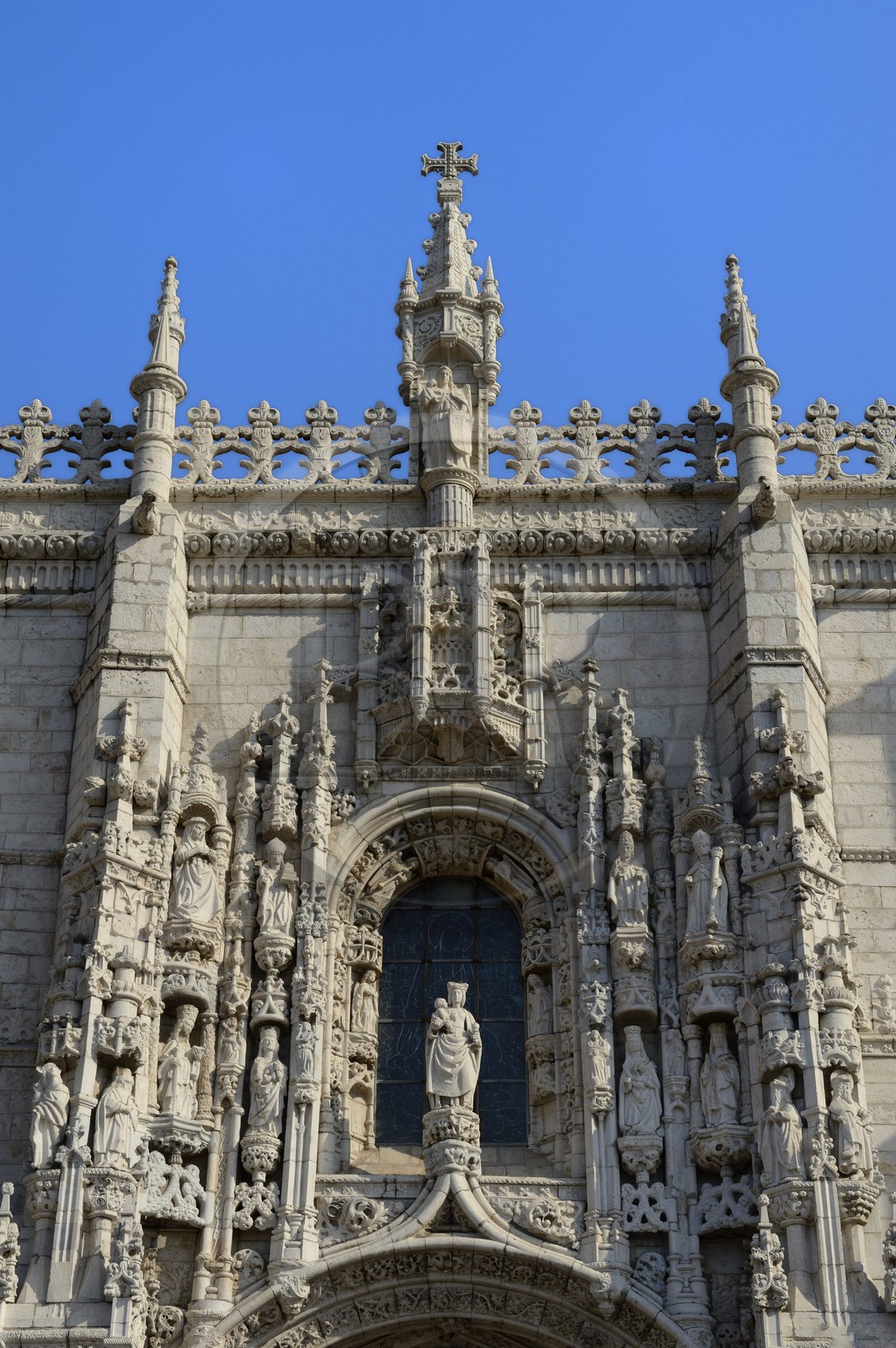 Portugal, Lisbonne, Bélem, Monastere des Hiéronymites (Mosteiro dos Jerónimos), classé Patrimoine Mondial de l'UNESCO, église Santa Maria